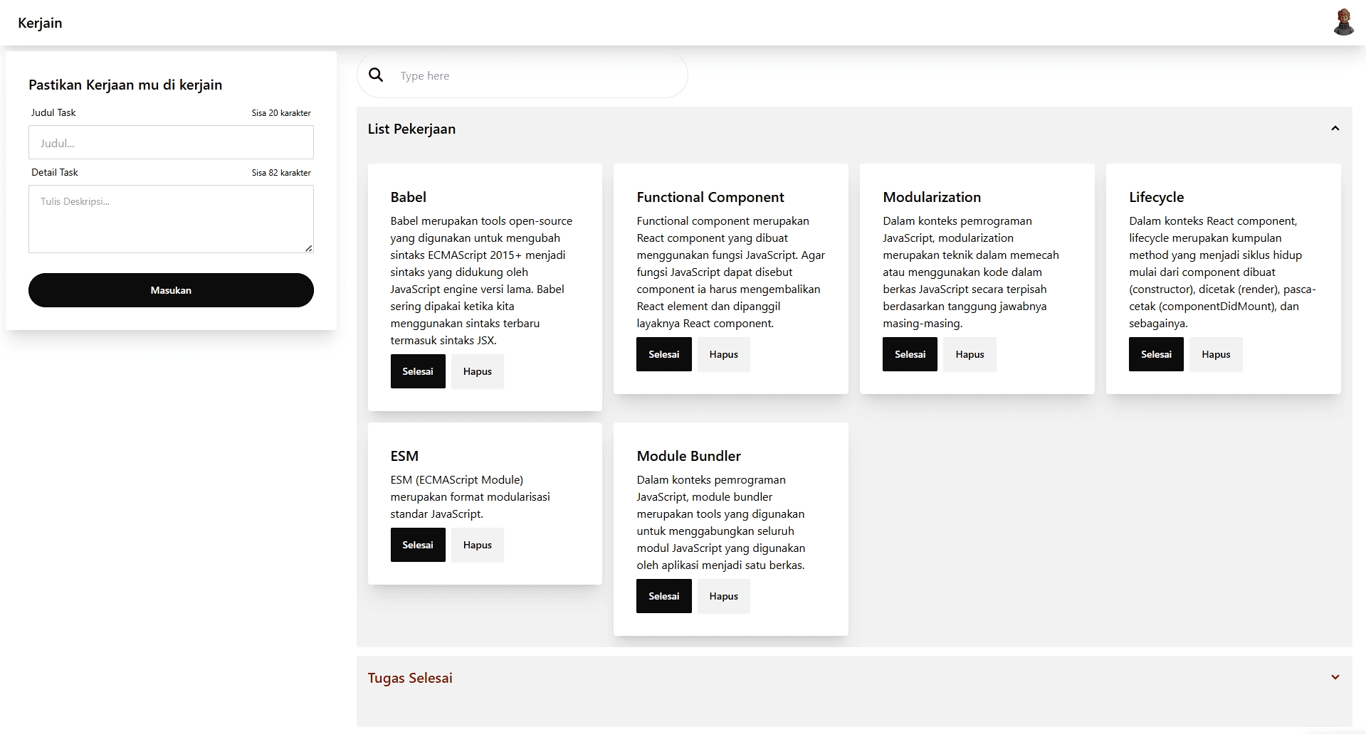 Image for Kerjain ToDo